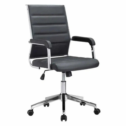 Liderato Office Chair Black-Office Chairs-Zuo Modern-LOOMLAN