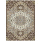 Lidia Chocolate Washable Indoor-Outdoor Rug-Outdoor Rugs-LOOMLAN Rugs-2'6" x 3'10"-LOOMLAN