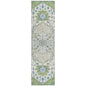 Lidia Green Washable Indoor-Outdoor Rug-Outdoor Rugs-LOOMLAN Rugs-2'3" x 7'6"-LOOMLAN