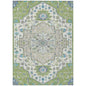 Lidia Green Washable Indoor-Outdoor Rug-Outdoor Rugs-LOOMLAN Rugs-2'6" x 3'10"-LOOMLAN