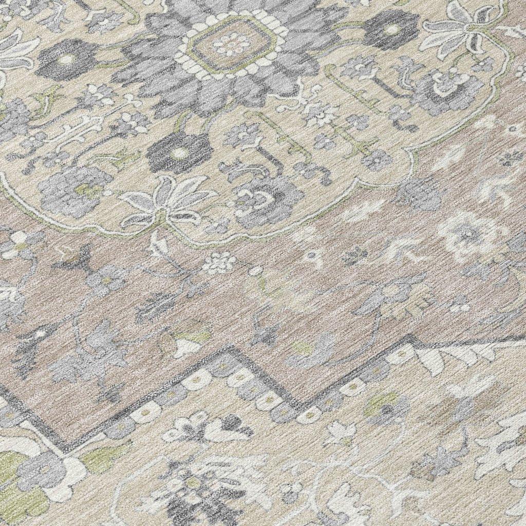 Lidia Ivory Washable Indoor-Outdoor Rug-Outdoor Rugs-LOOMLAN Rugs-LOOMLAN
