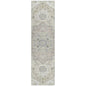 Lidia Ivory Washable Indoor-Outdoor Rug-Outdoor Rugs-LOOMLAN Rugs-2'3" x 7'6"-LOOMLAN