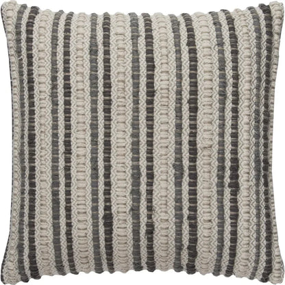 Lidio Linen & Cotton Stripe Couch Throw Pillow Insert - LOOMLAN - LOOMLAN - Throw Pillows