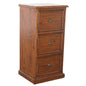 Lifestyle Three Drawers Wooden File Cabinet