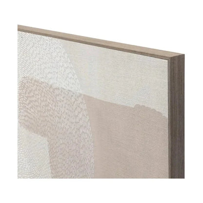 Light Brown Floater Frame Art - LOOMLAN - SUNPAN - Canvas Art