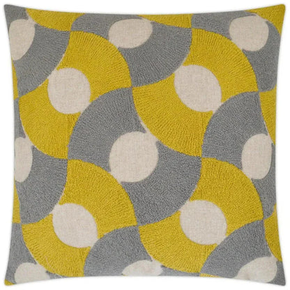 Like It Loud Yellow Throw Pillow With Insert - LOOMLAN - D.V. Kap - Throw Pillows