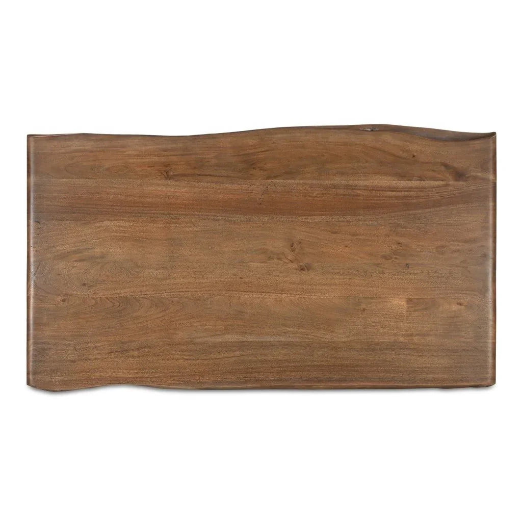 Lila Brown Acacia Wood Design Coffee Table - LOOMLAN - Moe's Home - Coffee Tables