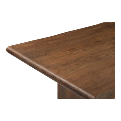 Lila Brown Acacia Wood Dining Table-Dining Tables-Moe's Home-LOOMLAN