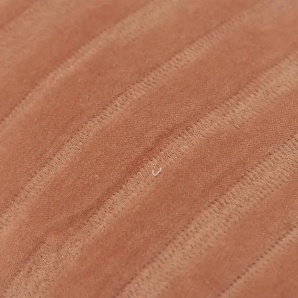 Lila Embroidered Stripes Lumbar Pillow Cover Insert - LOOMLAN - LOOMLAN - Throw Pillows