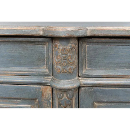 Lilac Sideboard Blue Buffet for Dining Room - LOOMLAN - Sarreid - Sideboards