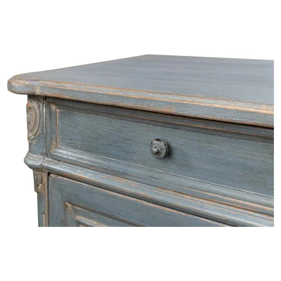 Lilac Sideboard Blue Buffet for Dining Room - LOOMLAN - Sarreid - Sideboards