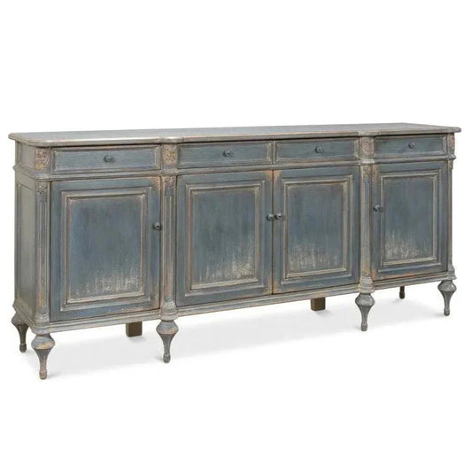 Lilac Sideboard Blue Buffet for Dining Room - LOOMLAN - Sarreid - Sideboards