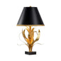 Lilith Gold Leaf Vintage Inspired Table Lamp - LOOMLAN - Wildwood - Table Lamps