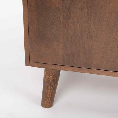 Lillie Four Doors Wood Sideboard