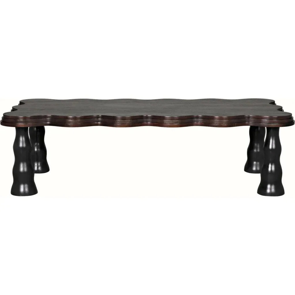 Lilly Coffee Table, Pale - LOOMLAN - Noir - Coffee Tables