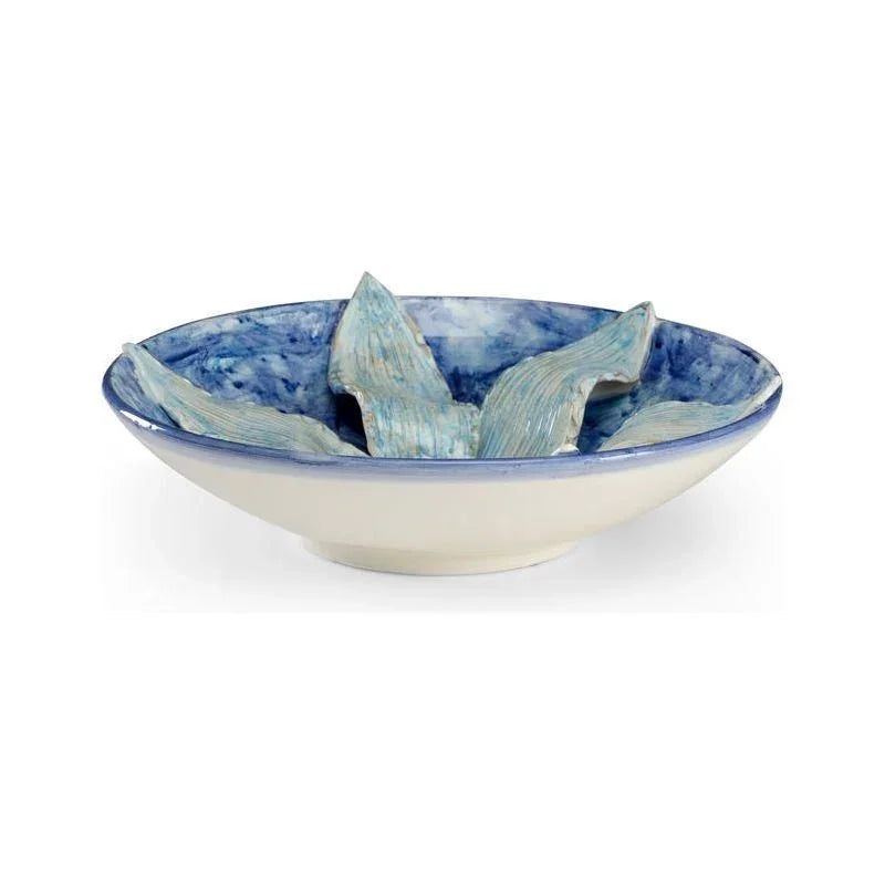 Lily Ceramic Made Centerpiece Bowl - LOOMLAN - Wildwood - Boxes & Bowls
