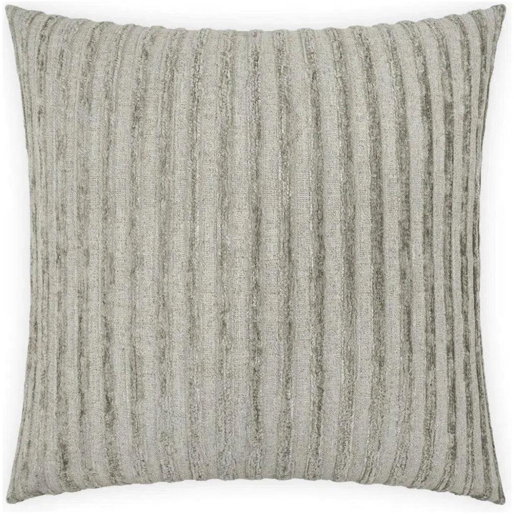 Limits Silver Grey Throw Pillow With Insert - LOOMLAN - D.V. Kap - Throw Pillows
