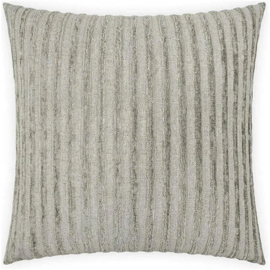 Limits Silver Grey Throw Pillow With Insert - LOOMLAN - D.V. Kap - Throw Pillows