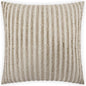 Limits Taupe Throw Pillow With Insert - LOOMLAN - D.V. Kap - Throw Pillows