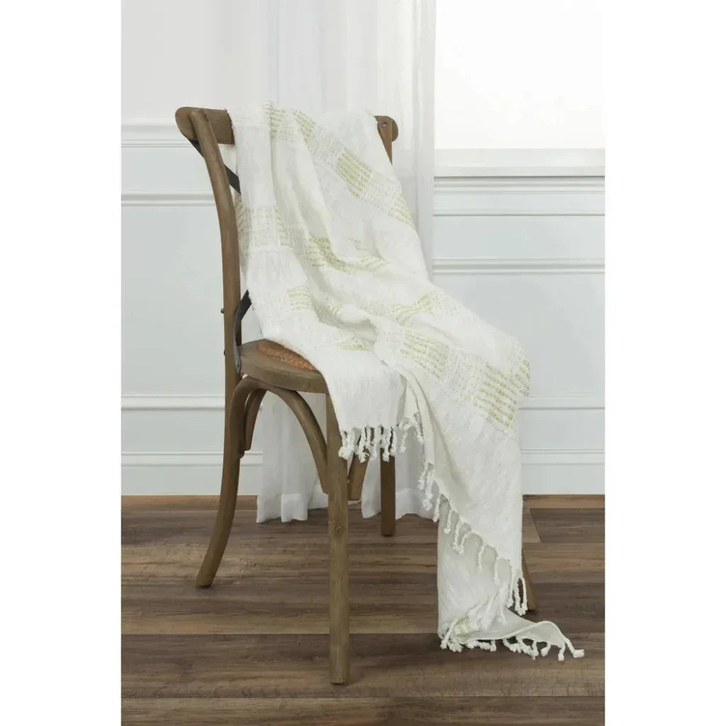 Lina Soft Throw Blankets From Cotton - LOOMLAN - LOOMLAN - Throw Blankets