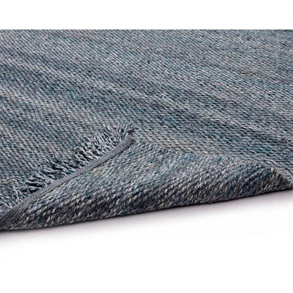 Lindau Hand-Woven Outdoor Teal Rug-Outdoor Rugs-SUNPAN-LOOMLAN
