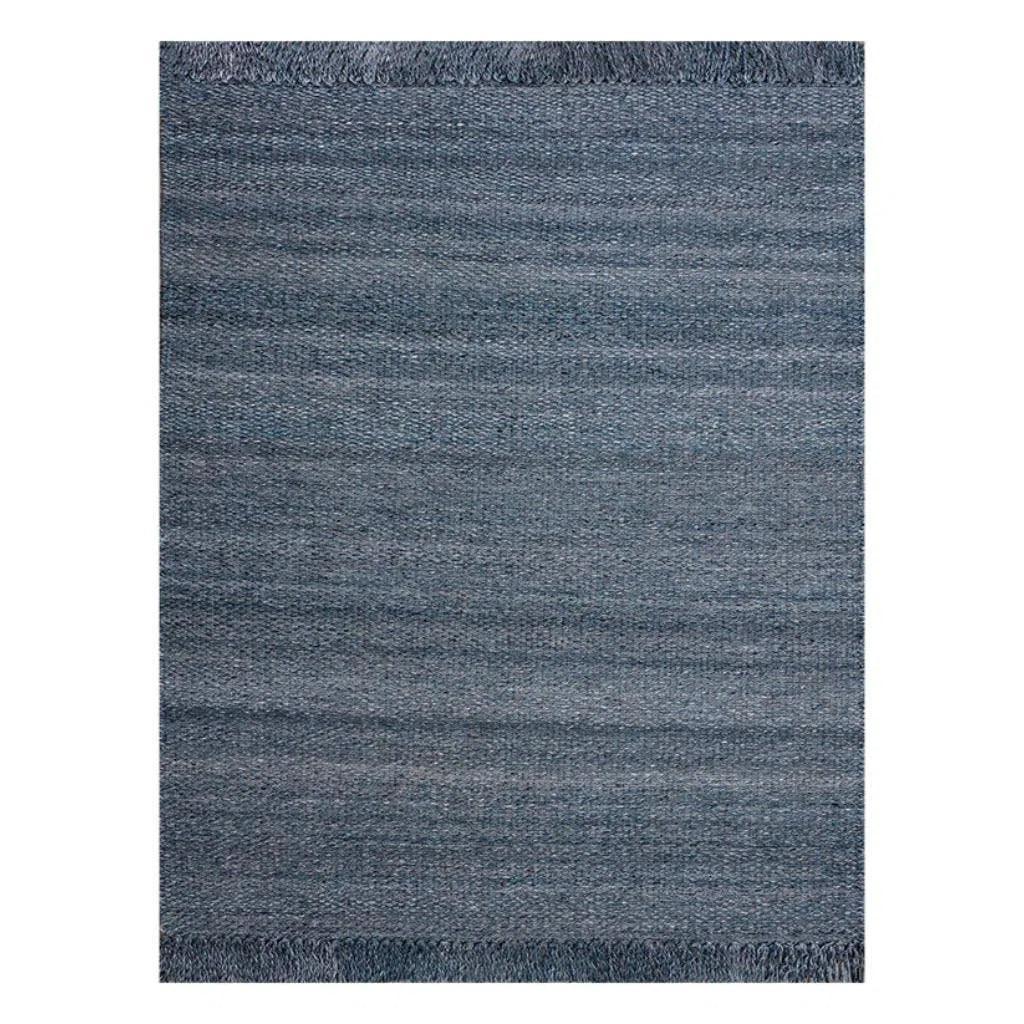 Lindau Hand-Woven Outdoor Teal Rug-Outdoor Rugs-SUNPAN-9' x 12'-LOOMLAN
