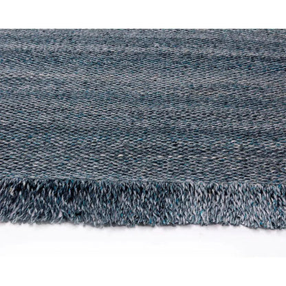 Lindau Hand-Woven Outdoor Teal Rug-Outdoor Rugs-SUNPAN-LOOMLAN