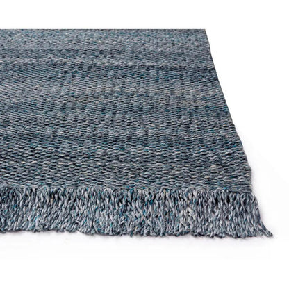 Lindau Hand-Woven Outdoor Teal Rug-Outdoor Rugs-SUNPAN-LOOMLAN