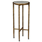 Lindsay Martini Marble Topped Round Table - LOOMLAN - Furniture Classics - Side Tables