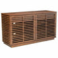 Linea Credenza Walnut - LOOMLAN - Zuo Modern - Sideboards