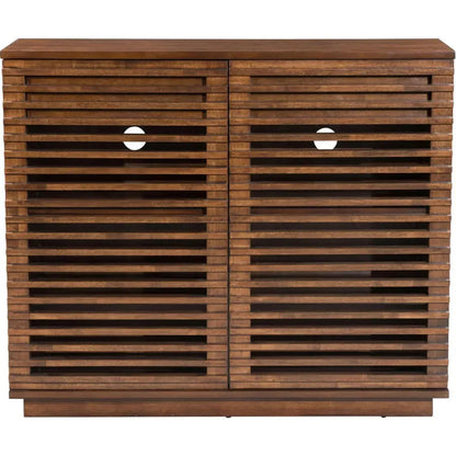 Linea Walnut Cabinet - LOOMLAN - Zuo Modern - Accent Cabinets