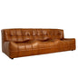 Linear Three Seater Leather Sofa