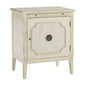 Linen & Beaded Front End Table - LOOMLAN - Furniture Classics - Side Tables