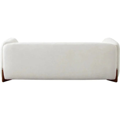 Link Elite Ivory Fabric and Wood Sofa - LOOMLAN - Diamond Sofa - Sofas & Loveseats