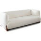 Link Elite Ivory Fabric and Wood Sofa - LOOMLAN - Diamond Sofa - Sofas & Loveseats