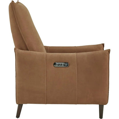 Linville Leather Usb Power Recliner - LOOMLAN - Olivia + Quinn - Club Chairs