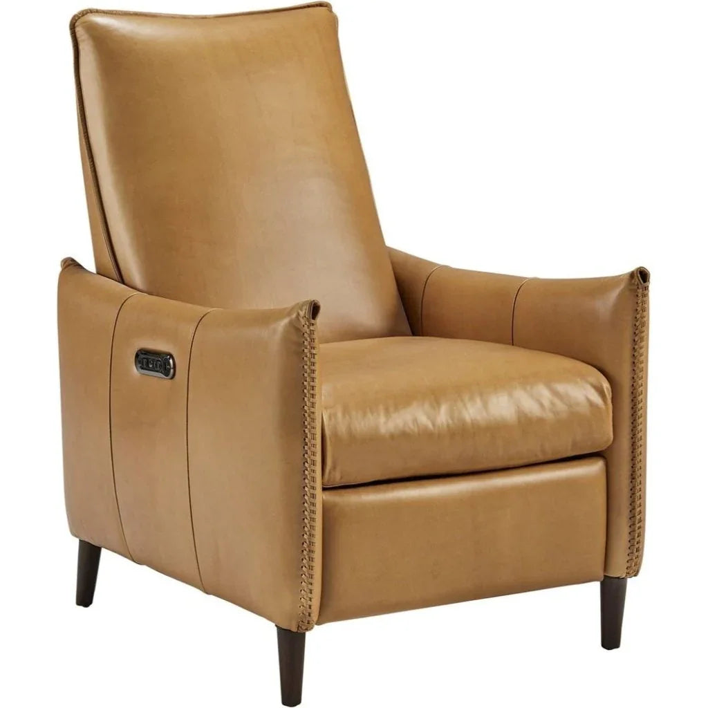 Linville Leather Usb Power Recliner - LOOMLAN - Olivia + Quinn - Club Chairs