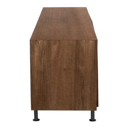 Lionell Wooden Brown Sideboard - LOOMLAN - Noir - Sideboards