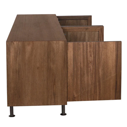 Lionell Wooden Brown Sideboard - LOOMLAN - Noir - Sideboards