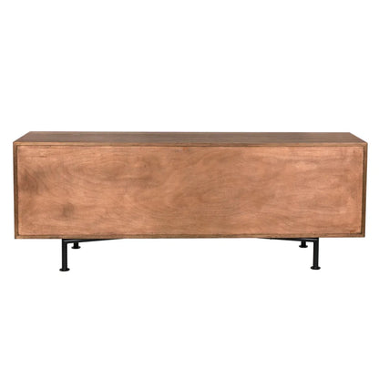 Lionell Wooden Brown Sideboard - LOOMLAN - Noir - Sideboards