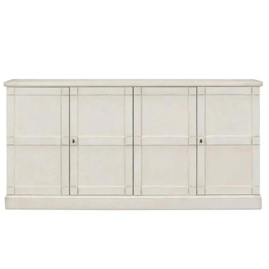 Lionisio Buffet 75" Stucco with Wood Doors - LOOMLAN - Sarreid - Sideboards