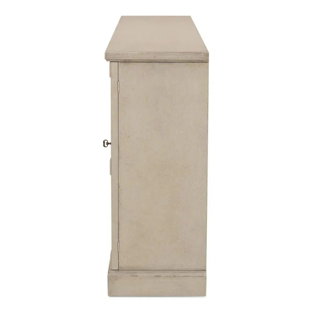 Lionisio Buffet 75" Wash Gray Wood Doors - LOOMLAN - Sarreid - Sideboards