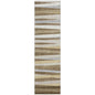 Liora Brown Washable Indoor-Outdoor Rug-Outdoor Rugs-LOOMLAN Rugs-2'3" x 7'6"-LOOMLAN