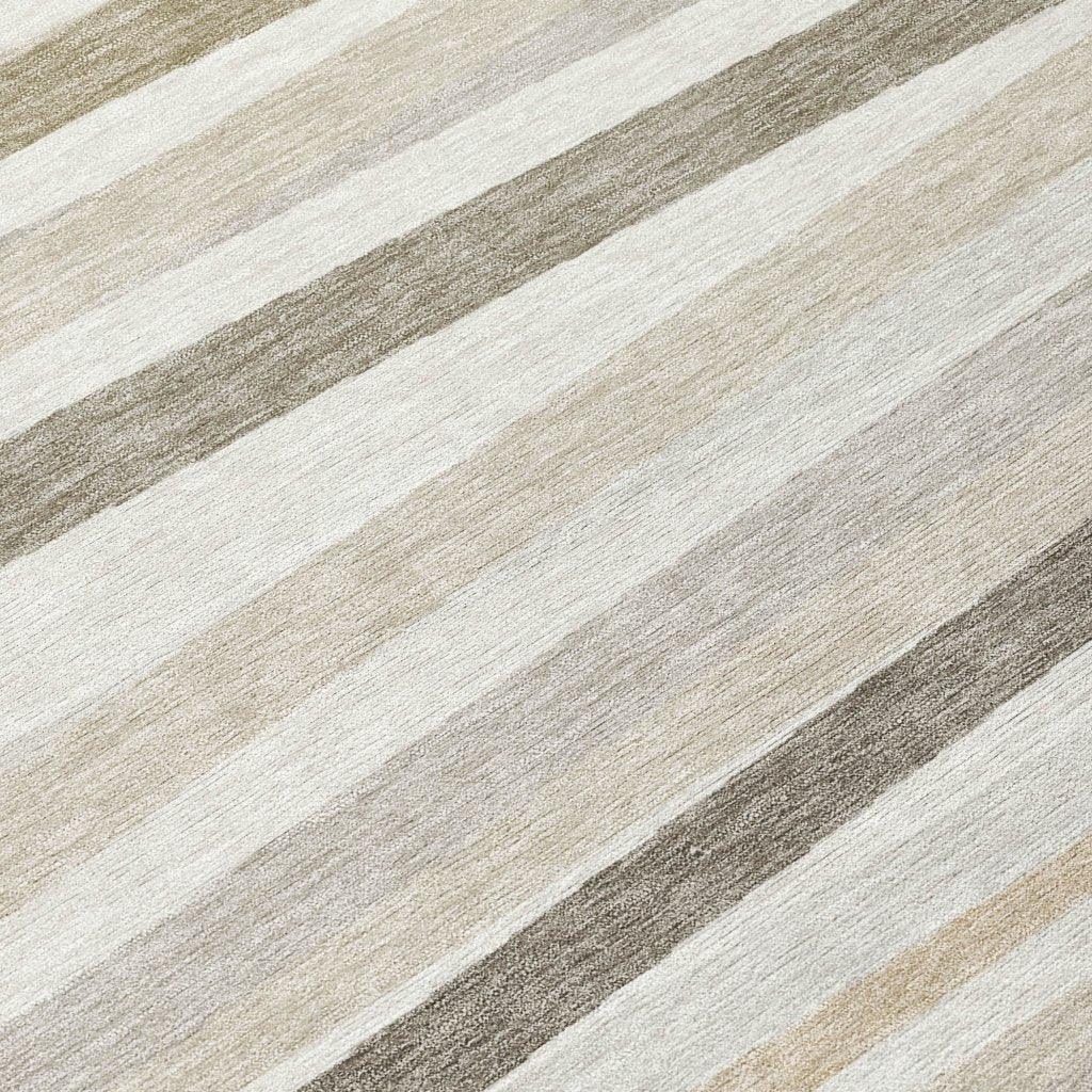 Liora Ivory Washable Indoor-Outdoor Rug-Outdoor Rugs-LOOMLAN Rugs-LOOMLAN