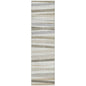 Liora Ivory Washable Indoor-Outdoor Rug-Outdoor Rugs-LOOMLAN Rugs-2'3" x 7'6"-LOOMLAN