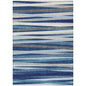 Liora Navy Washable Indoor-Outdoor Rug-Outdoor Rugs-LOOMLAN Rugs-2'6" x 3'10"-LOOMLAN