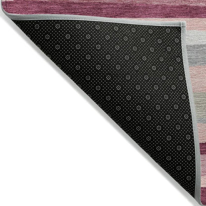 Liora Pink Washable Indoor-Outdoor Rug-Outdoor Rugs-LOOMLAN Rugs-LOOMLAN