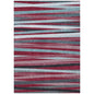Liora Red Washable Indoor-Outdoor Rug-Outdoor Rugs-LOOMLAN Rugs-2'6" x 3'10"-LOOMLAN