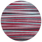 Liora Red Washable Indoor-Outdoor Rug-Outdoor Rugs-LOOMLAN Rugs-8' x 8'-LOOMLAN