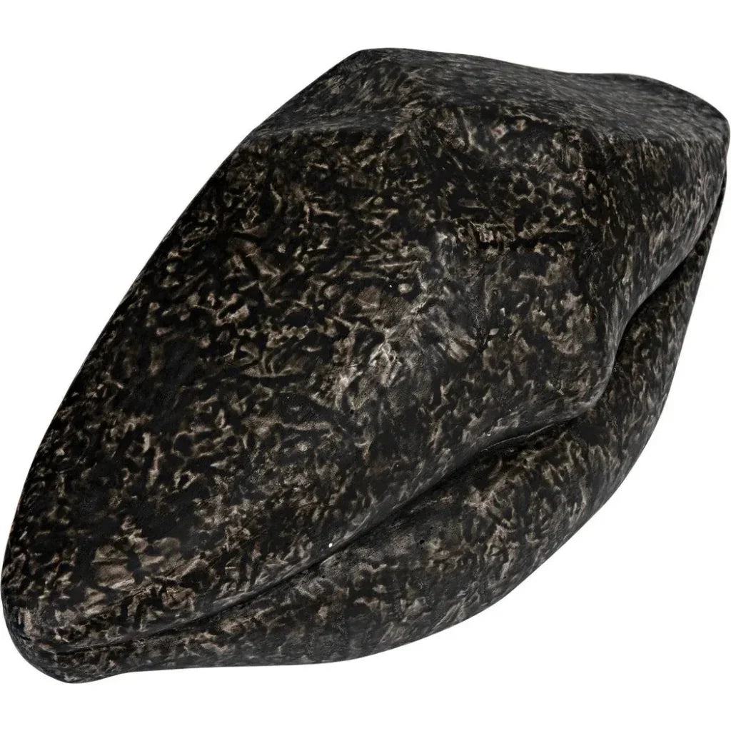 Lips White Fiber Cement Sculpture